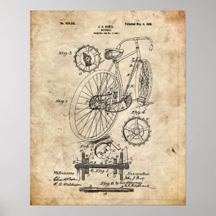 Fahrradpatent Poster