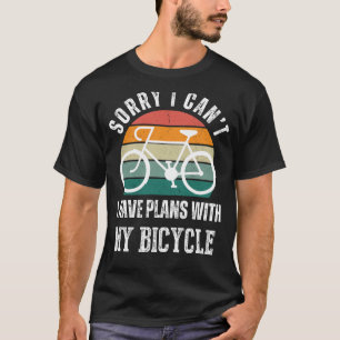 Fahrradpläne T-Shirt: Pedal Spaß & Lässig Style On T-Shirt