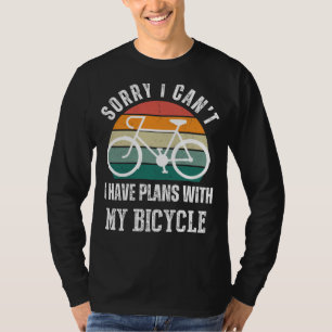 Fahrradpläne T-Shirt: Pedal Spaß & Lässig Style On T-Shirt