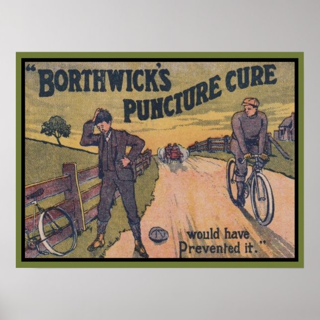 Fahrradposter Poster (Vorne)