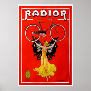 Fahrradposter Vintage-Radsport Radfahren Kunst Poster