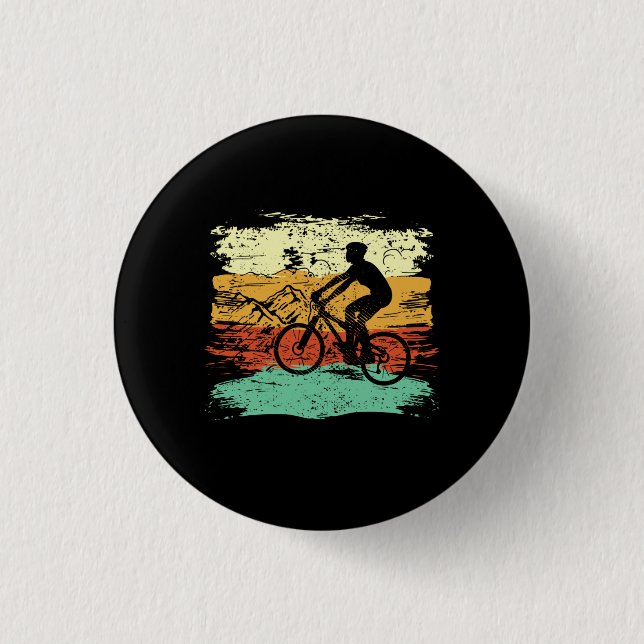 Fahrradrückwand Button (Vorderseite)
