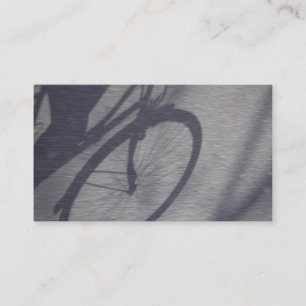 Fahrradschatten-Visitenkarte Visitenkarte