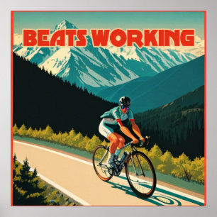 Fahrradschläger Poster