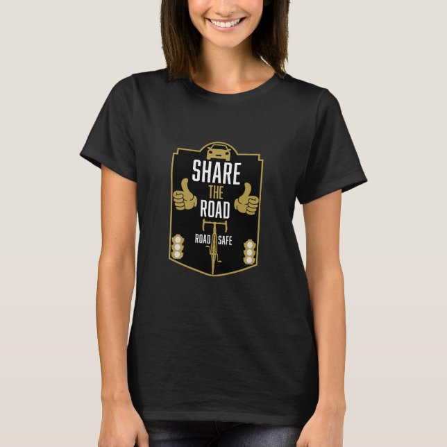 Fahrradsicherheit T-Shirt (Vorderseite)