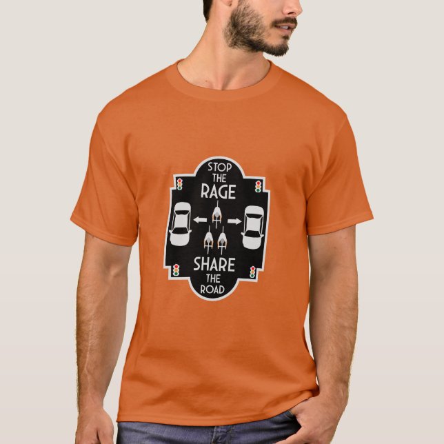 Fahrradsicherheit T-Shirt (Vorderseite)