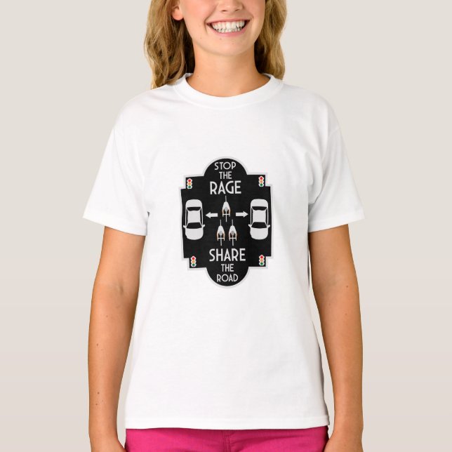 Fahrradsicherheit T-Shirt (Vorderseite)