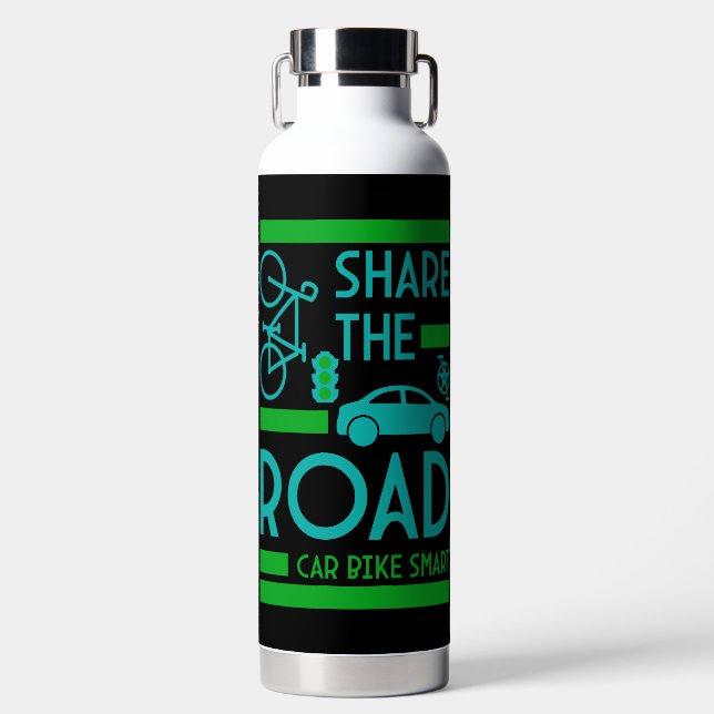 Fahrradsicherheit Trinkflasche (Vorderseite)