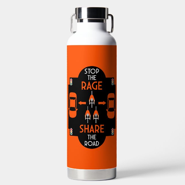 Fahrradsicherheit Trinkflasche (Vorderseite)