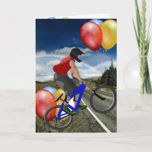 Fahrradsport Alles Gute zum Geburtstag Familie Fre Karte