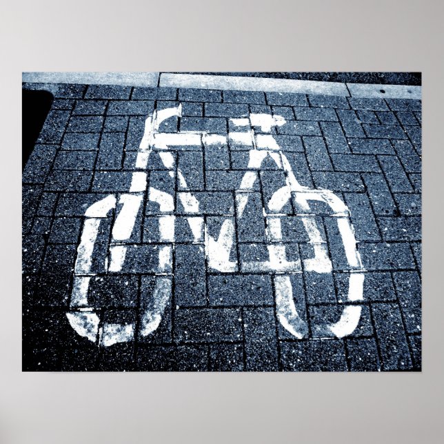 Fahrradstrecke - II Poster (Vorne)