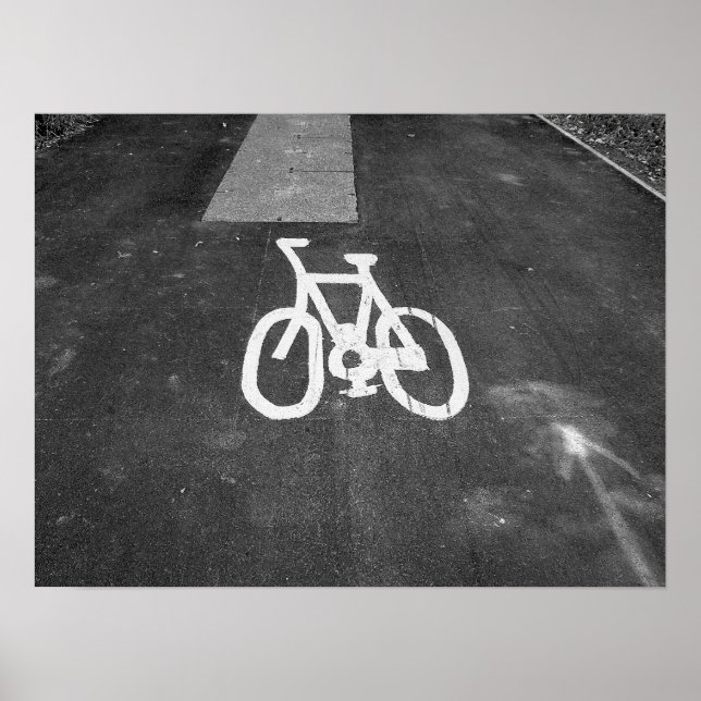 Fahrradstrecke - III Poster (Vorne)