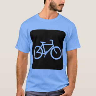 Fahrradsymbol - Schwarz T-Shirt