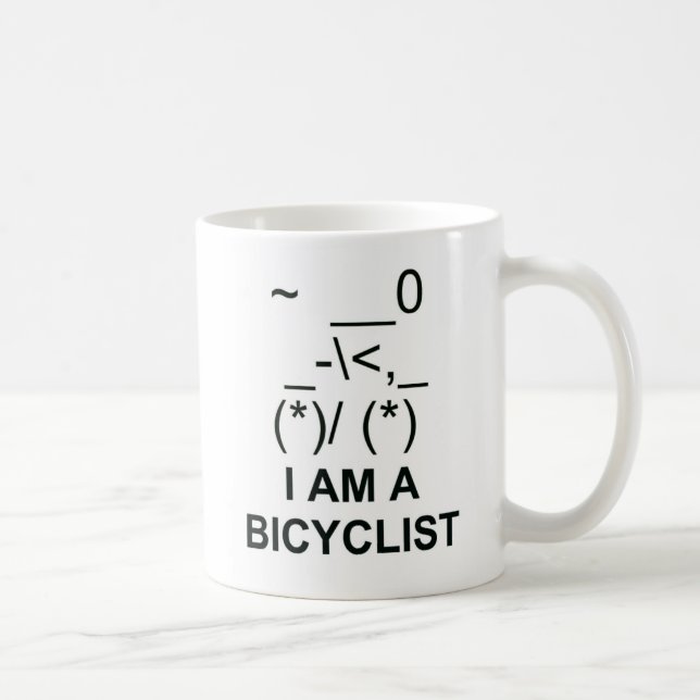Fahrradsymbol Tasse (Rechts)
