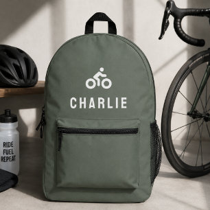 Fahrradtasche Rucksack mit individuellem Namen