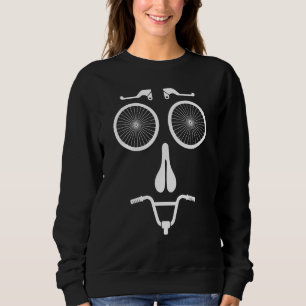 Fahrradteil Grafischer Straßenrad Radfahrer Sport Sweatshirt