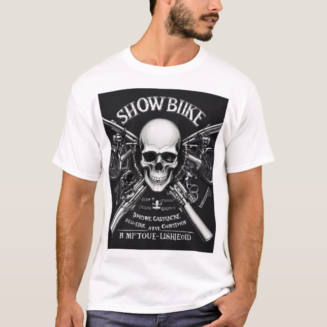 Fahrradtour im Stil oder Pedal Power T-Shirt (Vorderseite)