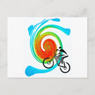 Fahrradträume Postkarte