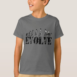 Fahrradverleih Evolution Spaß Sport T - Shirt