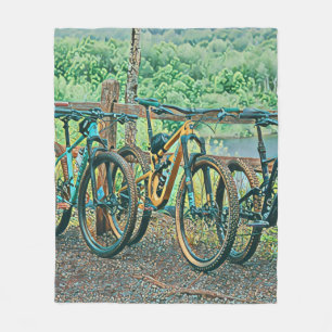 Fahrradverleih Fleecedecke