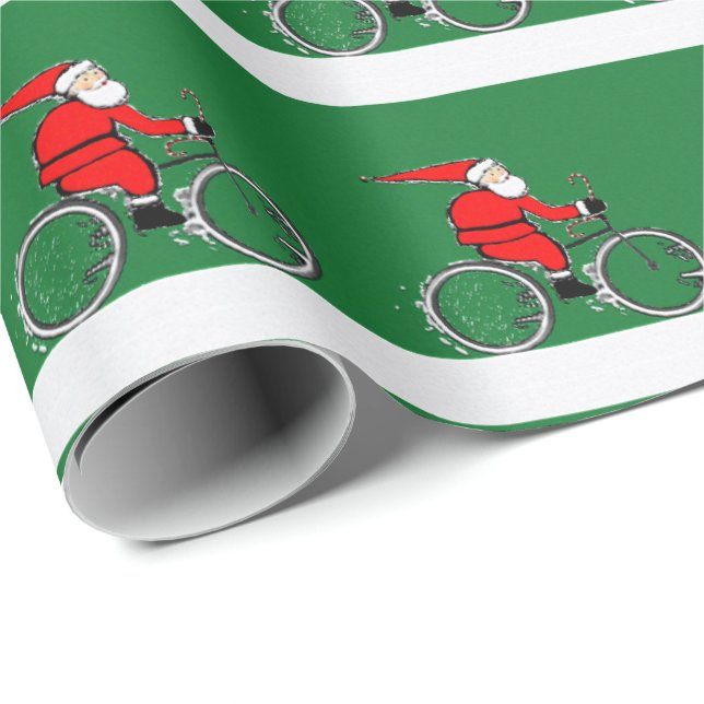 Fahrradverleih Geschenkpapier (Rolleneckpunkt)