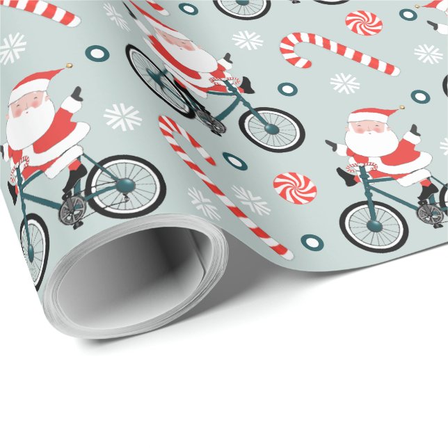 Fahrradverleih Geschenkpapier (Rolleneckpunkt)