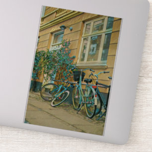 Fahrradverleihgift Cycling Painting Aufkleber