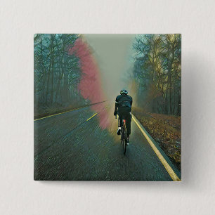 Fahrradverleihgift Cycling Painting Button