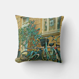 Fahrradverleihgift Cycling Painting Kissen