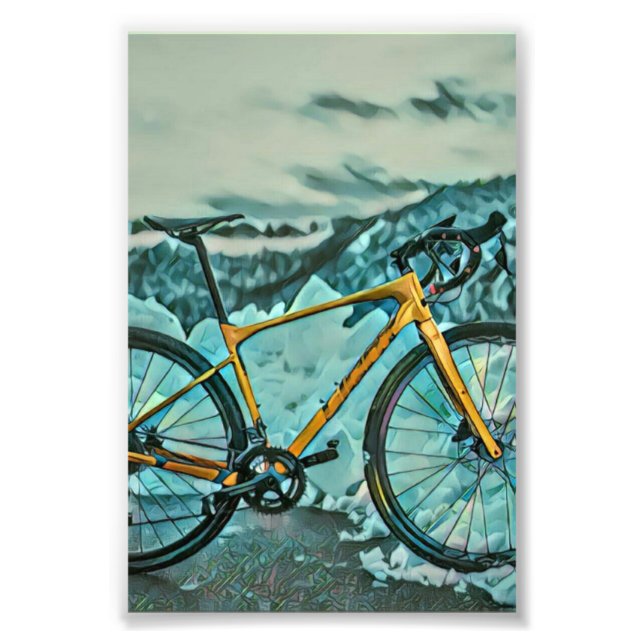 Fahrradverleihgift Fotodruck (Vorne)