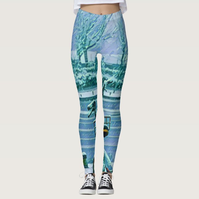 Fahrradverleihgift Leggings (Vorderseite)