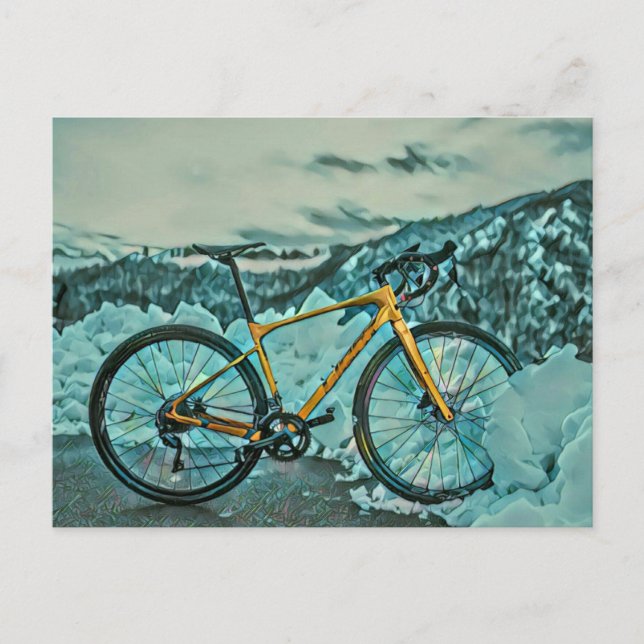 Fahrradverleihgift Postkarte (Vorderseite)
