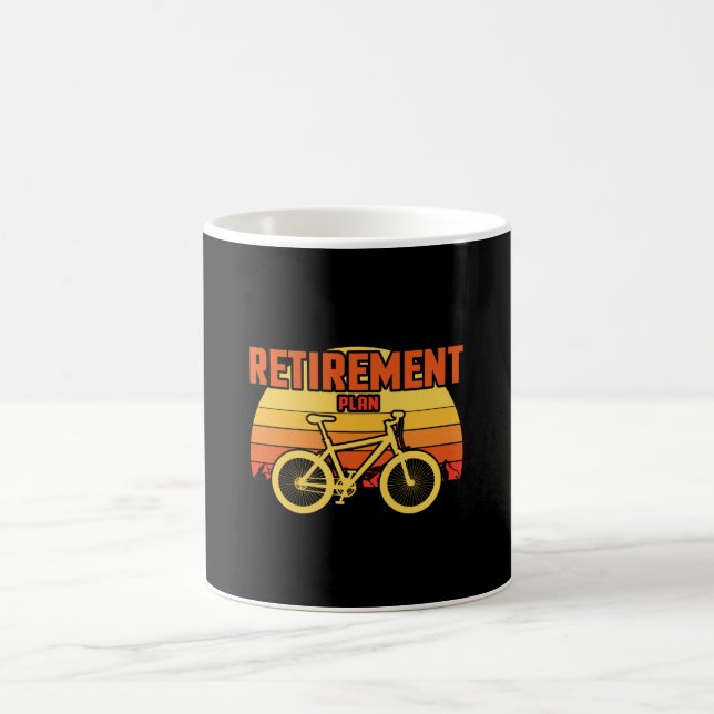Fahrradverleihungsplan Funny Kaffeetasse (Mittel)