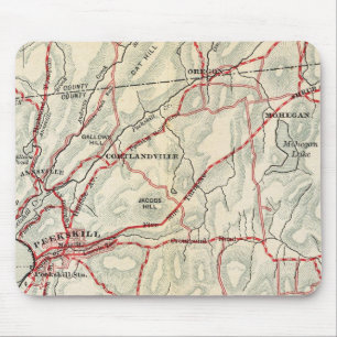 Fahrradwege in New York und Conneticut 3 Mousepad