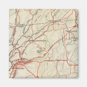 Fahrradwege in New York und Conneticut 5 Magnet