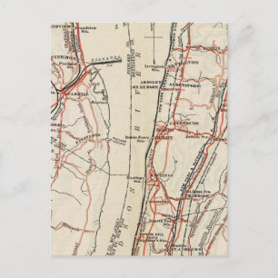 Fahrradwege in New York und Conneticut 7 Postkarte