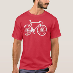 Fahrradweiß T-Shirt
