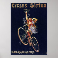Fahrradwerbung Vintage Fahrräder Sirius