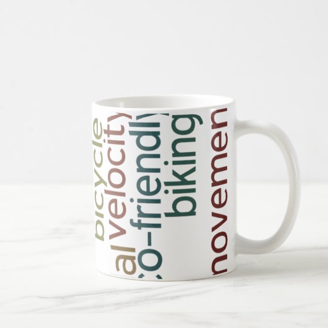 Fahrradwolke Tasse (Rechts)