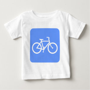 Fahrradzeichen - Baby Blue T-shirt