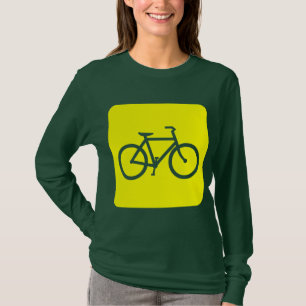 Fahrradzeichen - Gelb T-Shirt