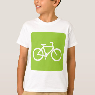Fahrradzeichen - Mars Green T-Shirt