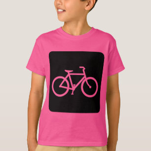 Fahrradzeichen - Schwarz T-Shirt