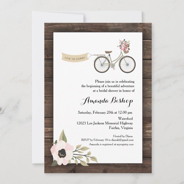 Fahrt 5" x 7" Einladung / Flachkarte (Vorderseite)