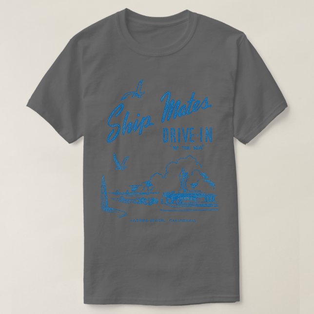 Fahrt der Reedereien in Laguna Beach Kalifornien T-Shirt (Design vorne)