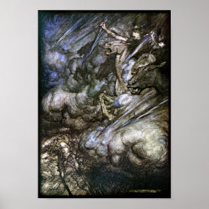 Fahrt der Valkyrien Poster