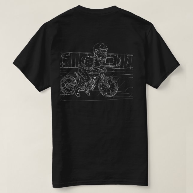Fahrt des ruperts T-Shirts (Design Rückseite)