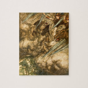 Fahrt des Valkyries Puzzlespiels Puzzle