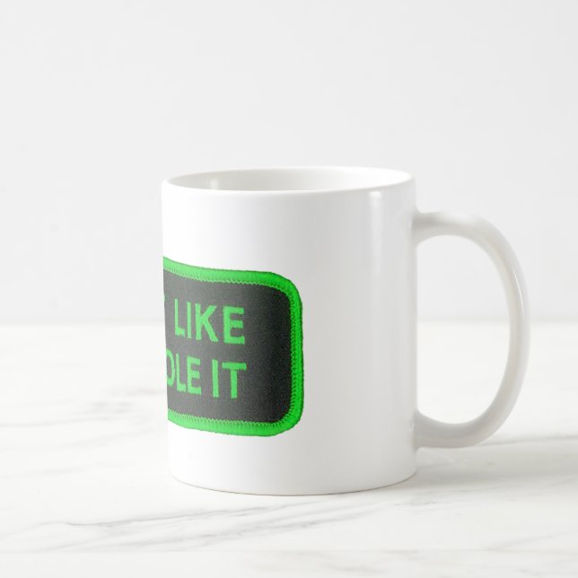 Fahrt, die es Sie mag, stahl es -grün Tasse (Rechts)