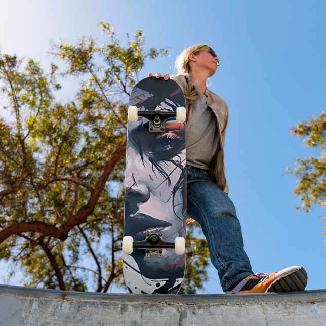 Fahrt durch den Thrill: Wo sich Kunst und Asphalt  Skateboard (Außenbereich 1)